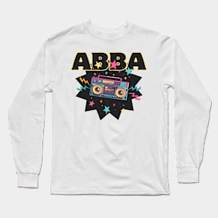 Abba Vintage old 90s Long Sleeve T-Shirt